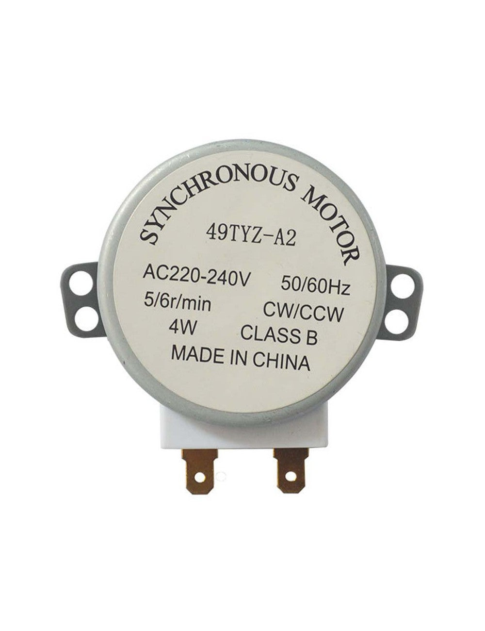 49TYZ-A2 Синхронен двигател за микровълнова 5/6rpm 230V
