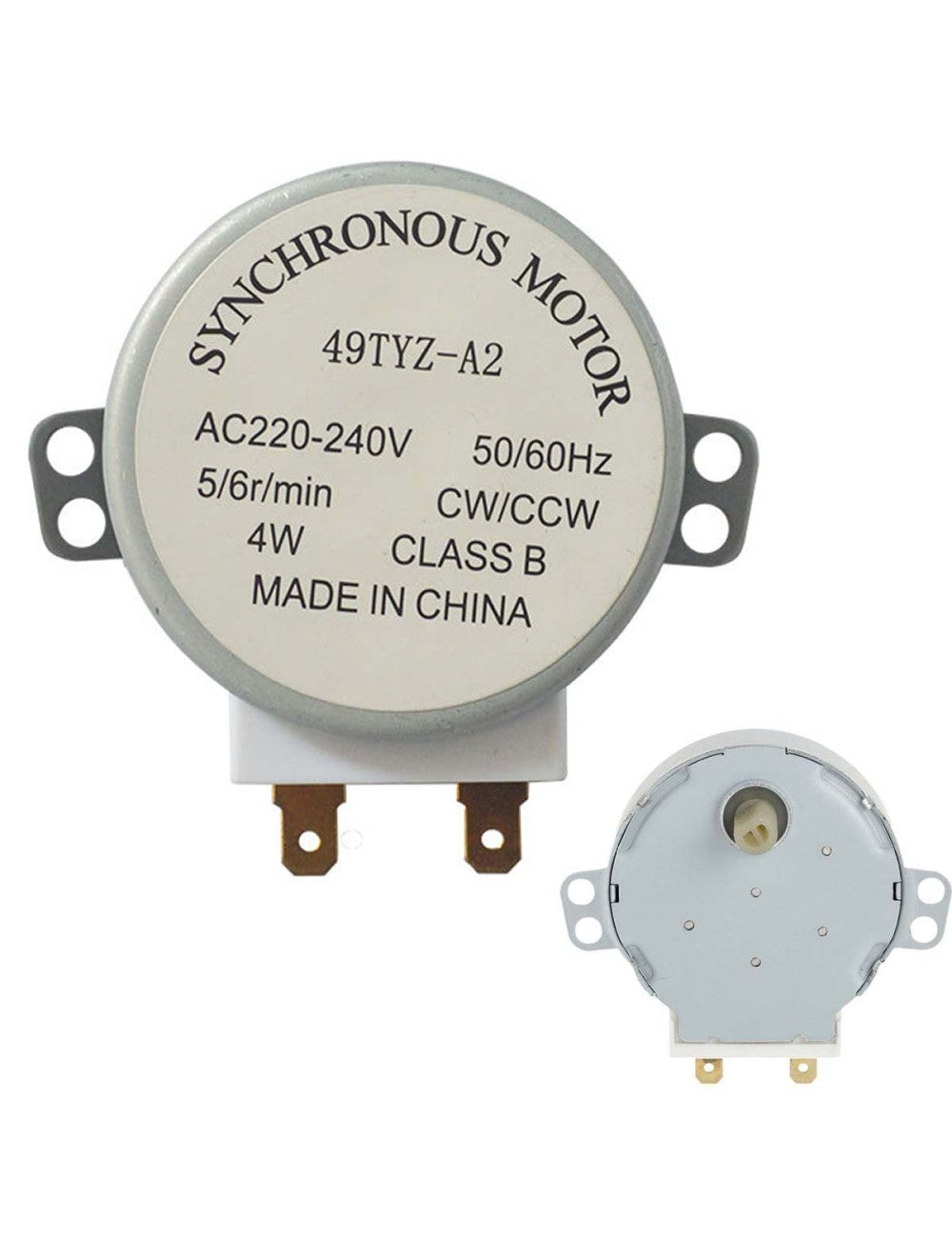 49TYZ-A2 Синхронен двигател за микровълнова 5/6rpm 230V