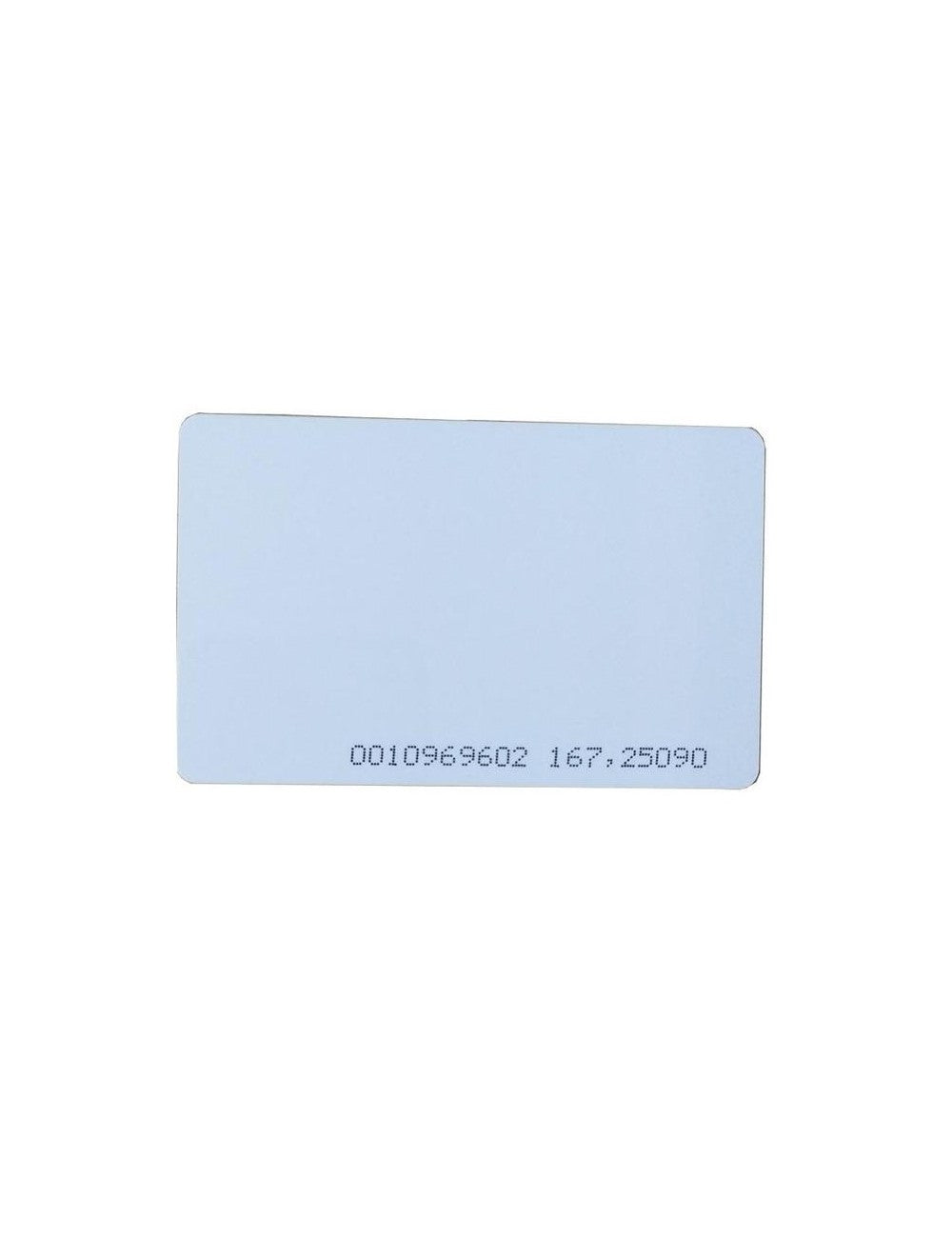 Безконтактна RFID карта 125KHZ TK4100 бяла