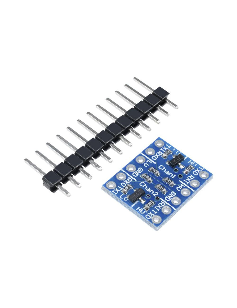 Двуканален конвертор на логическо напрежение 2CH UART 3.3V/5V