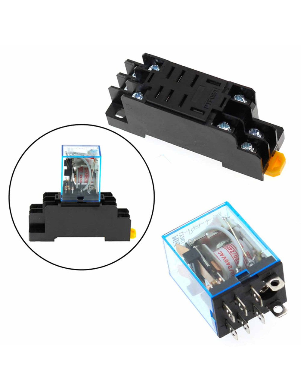 Контактно реле LY2NJ 230V AC 1х10A 2х5A