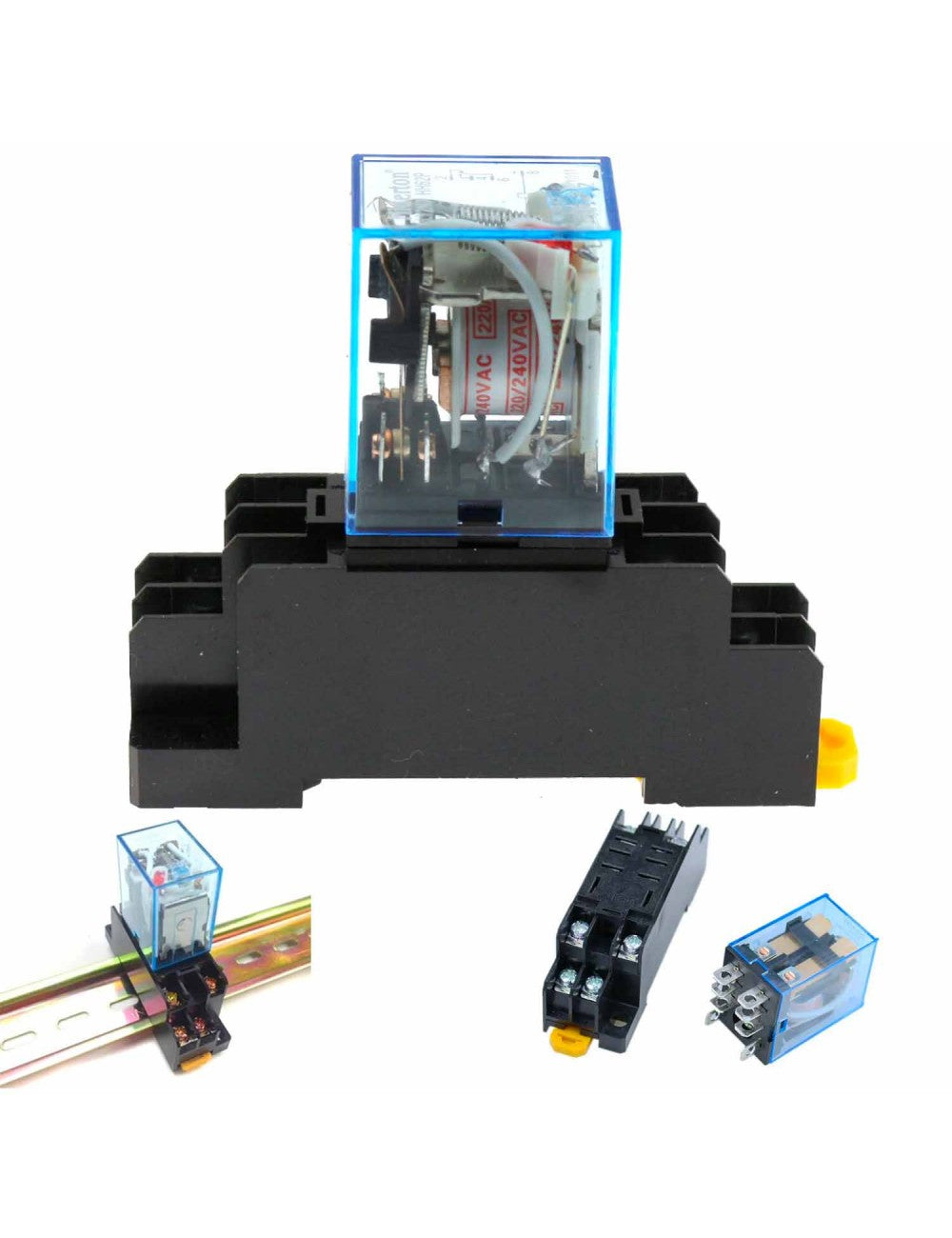 Контактно реле LY2NJ 230V AC 1х10A 2х5A