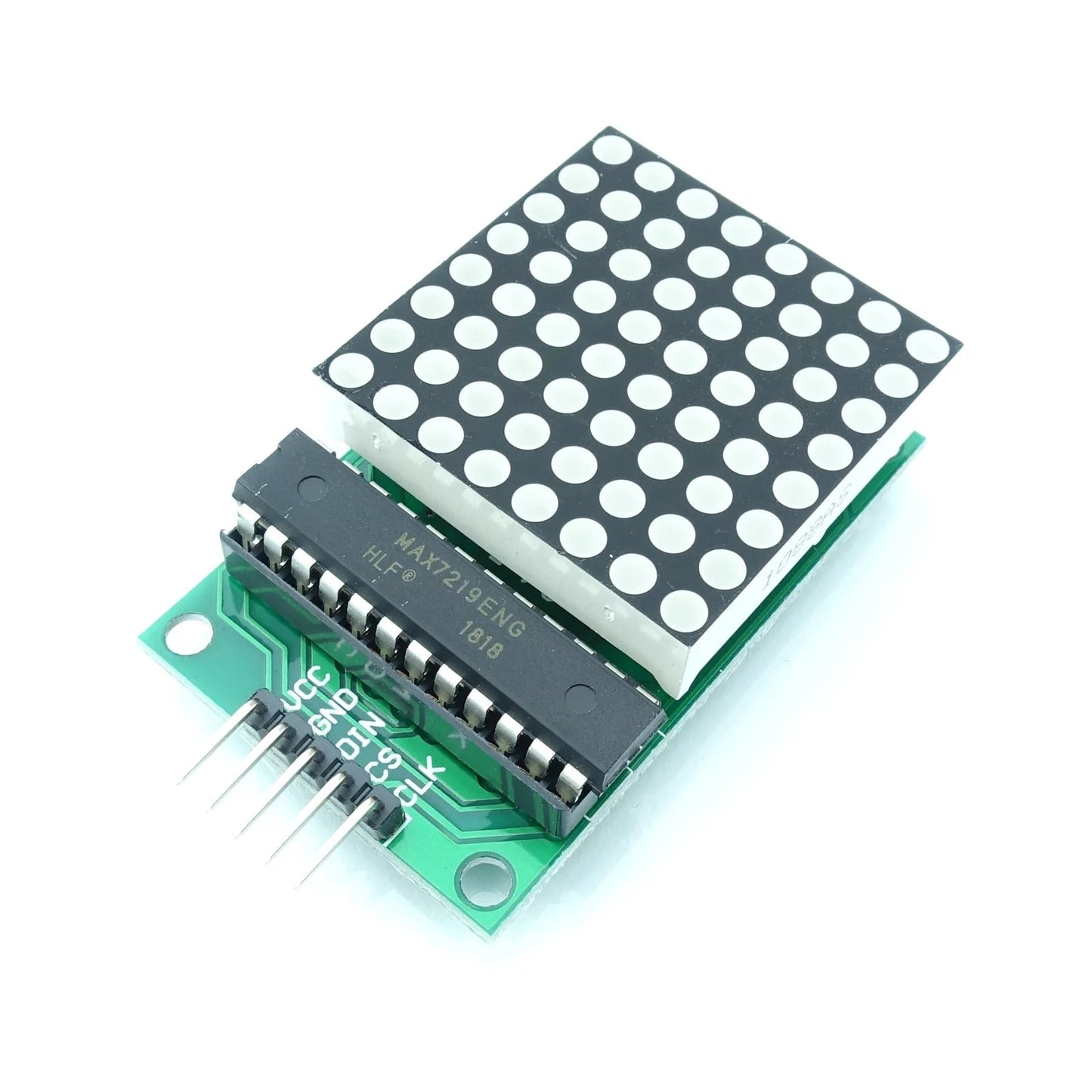 MATRIX Матричен LED дисплей 8X8 64 диода + MAX7219 драйвер и кабели