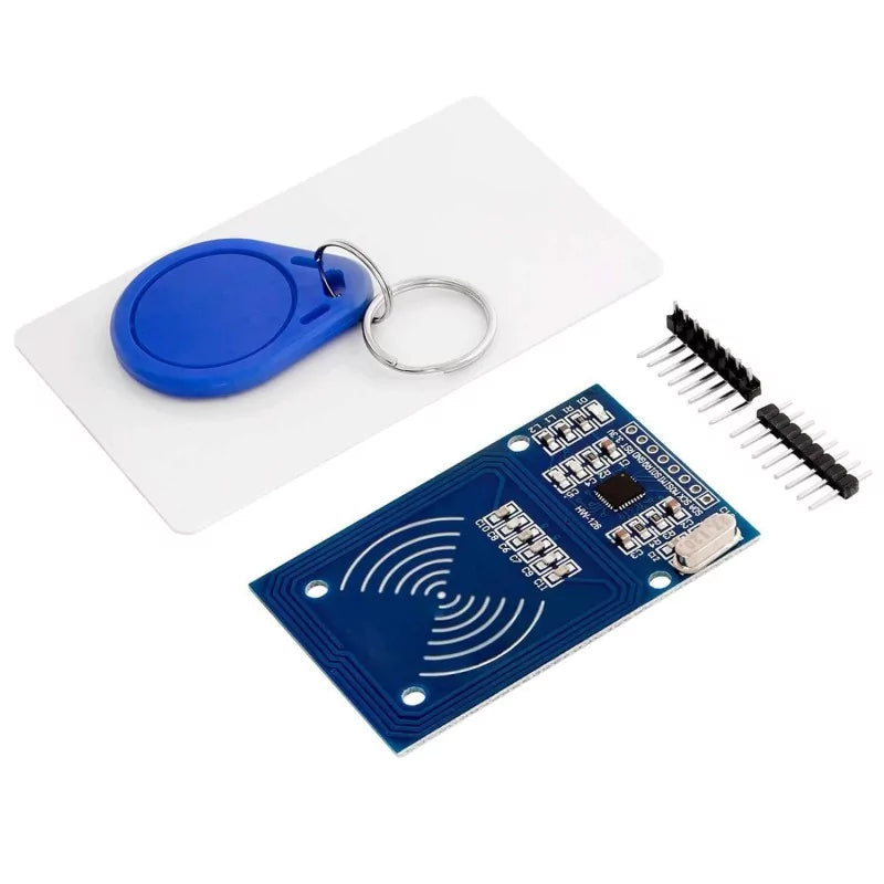 RFID Четец RC522 + чип и карта в комплекта