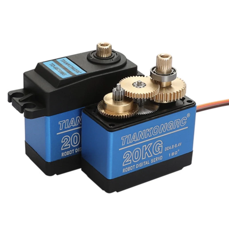Сервомотор TD-6622MG метални зъбни колела 180° Anti-Burn 20кг