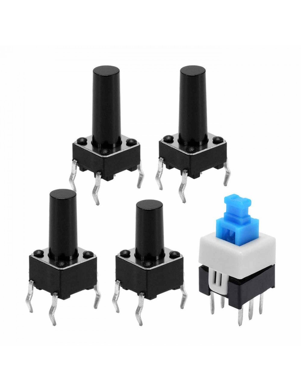 Tact Switch Комплект микро превключватели в органайзер 180бр.