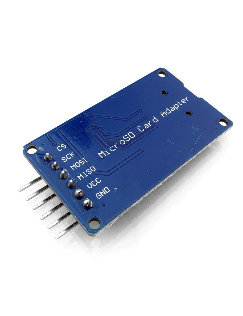 Arduino модул за Micro SD карти гръб