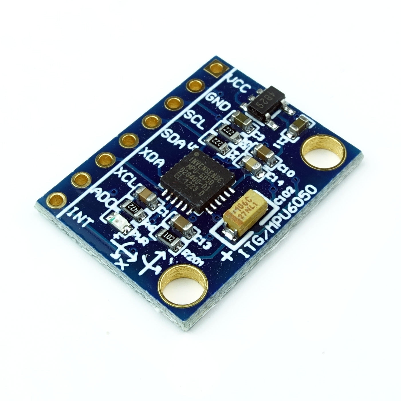MPU-6050 Жироскоп акселерометър Arduino пинове