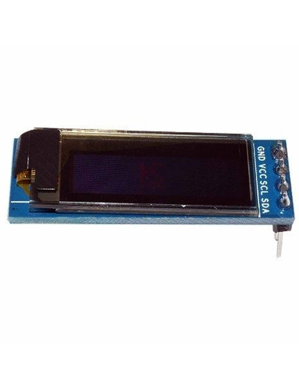 OLED Дисплей 0.91" SSD1306 бял