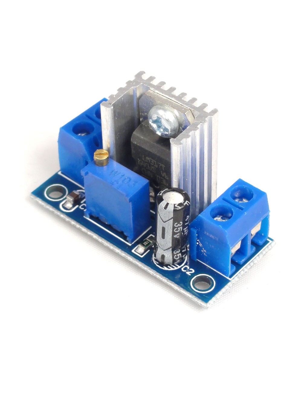 Понижаващ преобразувател LM317 4V-40V