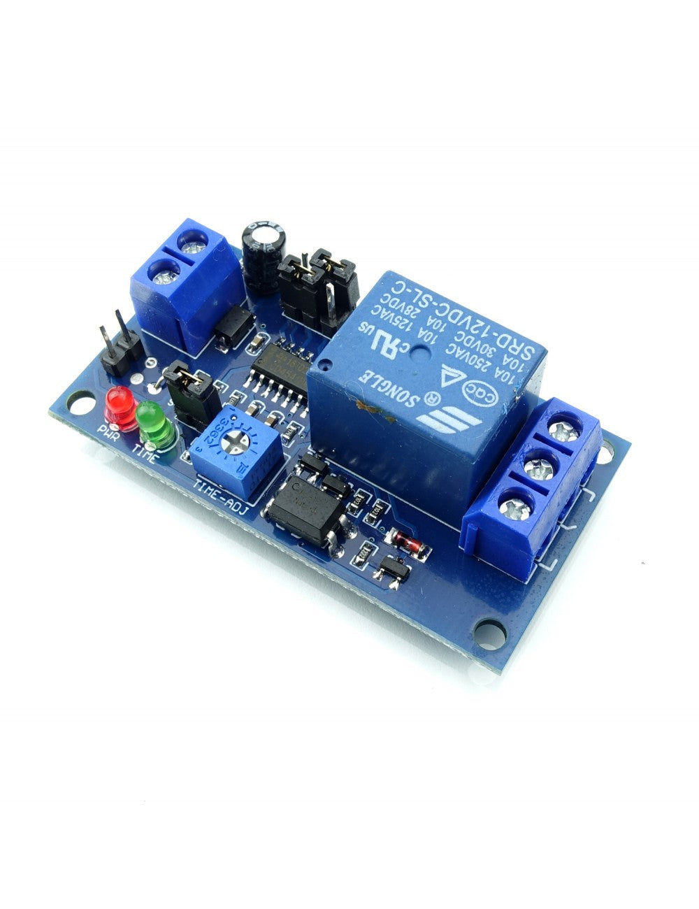 Реле за време 1s-1h 12V отгоре