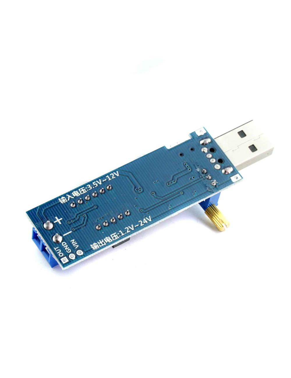 USB Повишаващ/понижаващ преобразувател 5V към 1.5V-24V otdolu