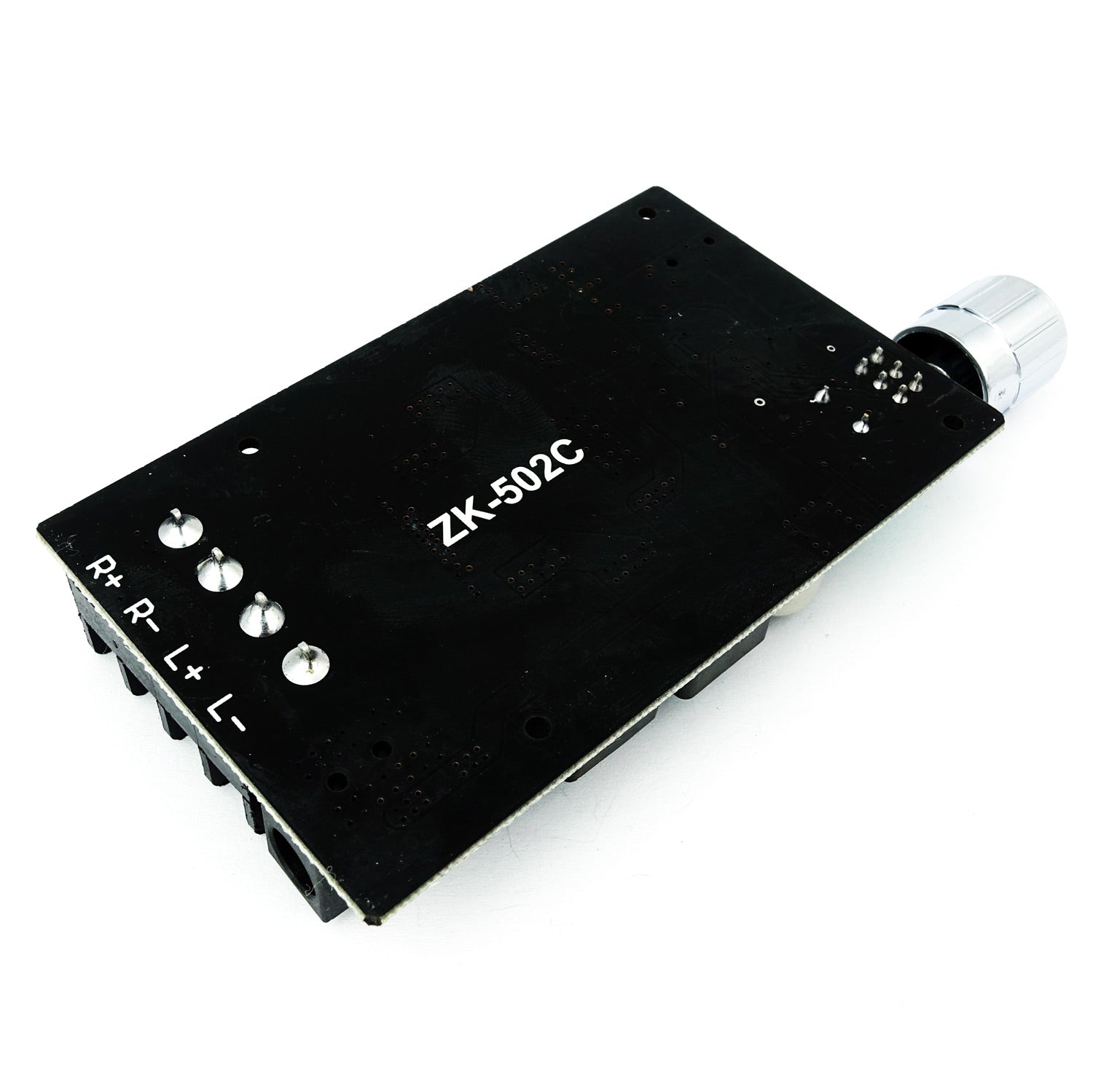 Bluetooth аудио усилвател TPA3116D2 2x50W AUX ZK-502C гръб 15