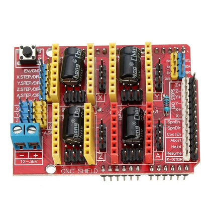 Arduino Uno/Mega CNC Shield V3 За 3D принтер с гнезда за драйвери