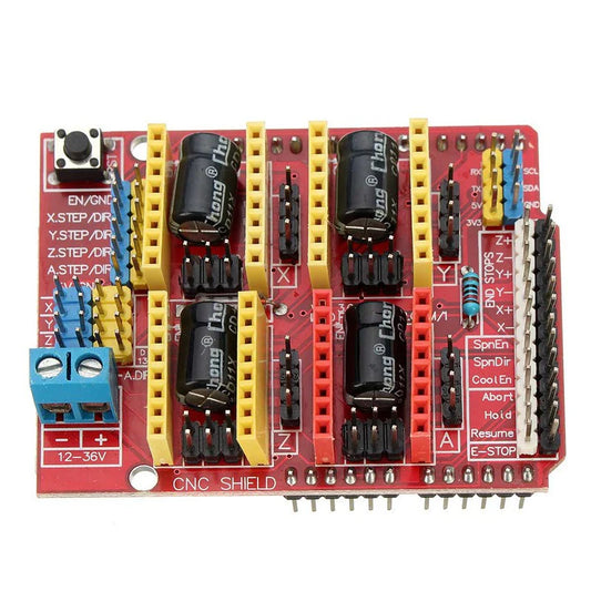 Arduino Uno/Mega CNC Shield V3 За 3D принтер с гнезда за драйвери