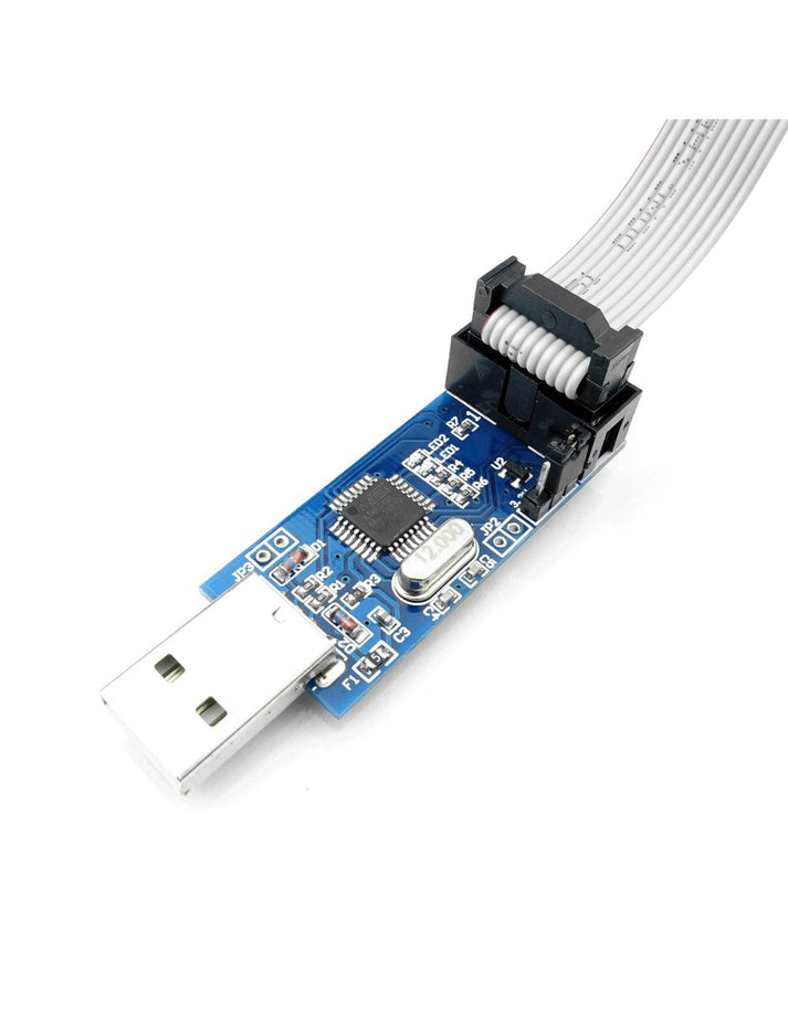 USBasp ATMEL AVR ATMEGA ISP Програматор + лента – Касабов Електроникс