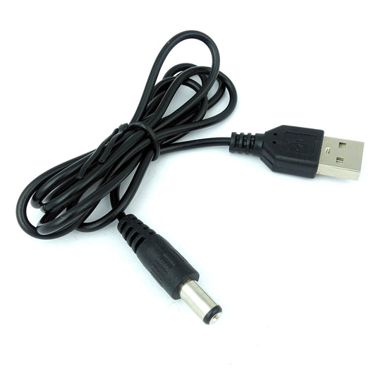 Захранващ кабел USB към DC 5.5/2.1